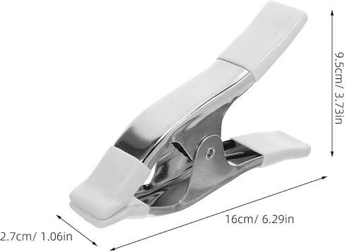 5Pcs Heavy Duty Metal Spring Clamps Sturdy Photography Backdrop Clips for Background Stands Fixing Clamp in Kuwait