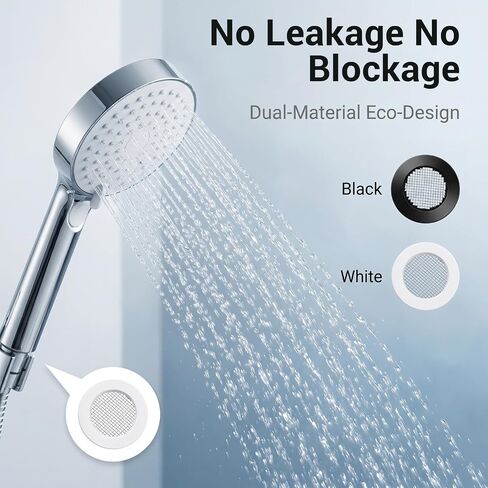 10 Pack Shower Head Filter Gasket with Wire Mesh, Creates a Seal to Prevent Leakage, 3/4" Rubber Washer for 1/2" Shower Hose Connector in Saudi Arabia