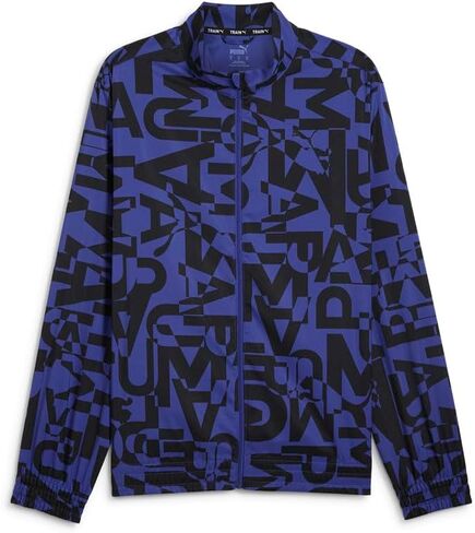 جاكيت PUMA رجالي Energy All Over Print ملابس رياضية كاجوال - أزرق in Kuwait