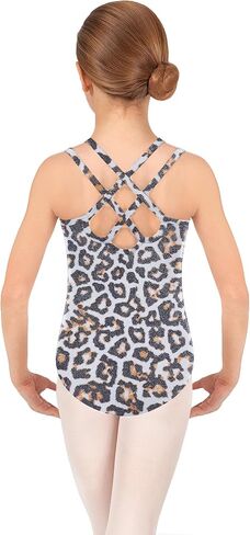 Zaclotre Ballet Leotards for Girls Crisscross Tank Gymnastics Leotards in Kuwait