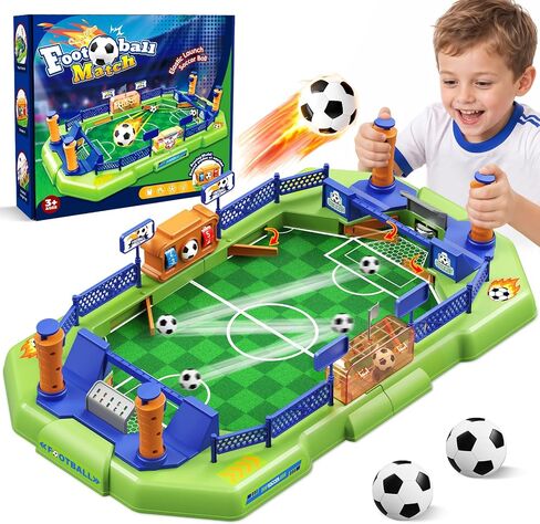 Mini Foosball Table Game for Kids – Soccer Board Game, Portable Tabletop Pinball Interactive Sports Game, Indoor Family Party Birthday Gift Educational & Active Toy for Boys Girls Ages 3+ in Saudi Arabia