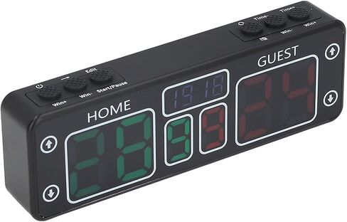 Asixxsix Portable Scoreboard, Wireless Rechargeable LED Digital Scoreboard with Countdown Timer Magnetic Design for Indoor Outdoor Games in Kuwait