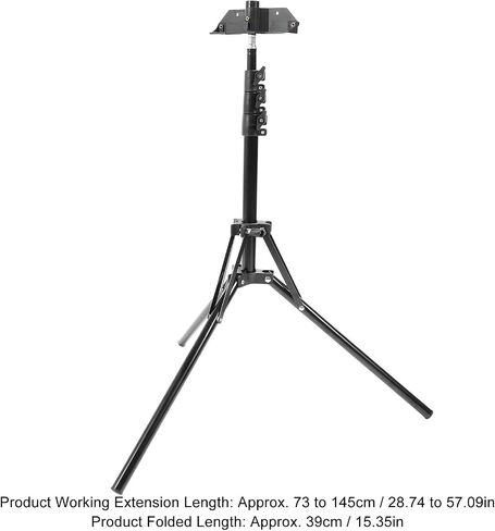 Scoreboard Tripod Stand Portable Adjustable Height 39cm to 145cm Lightweight Aluminum Alloy with Foldable Design for Basketball Courts Gyms Sports Events in Kuwait