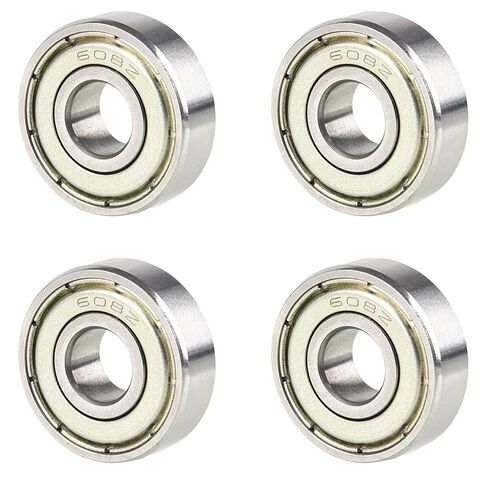 20 Pack 608 ZZ Miniature Ball Bearings - 8mm x 22mm x 7mm, Double Metal Shielded, High-Speed, Low-Noise - for Skateboards, Longboards, Rollerblades, Roller Skates, and DIY Projects (608ZZ) in Saudi Arabia