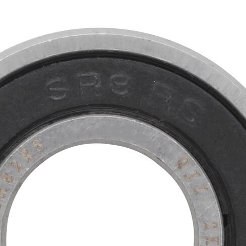 [2-Pack] SR8-2RS - Stainless Steel Deep Groove Radial Ball Bearing 0.5 in x 1.125 in x 0.3125 in (ID x OD x W) | 12.7 mm x 28.575 mm x 7.938 mm (ID x OD x W) with Double Rubber Seal in Saudi Arabia