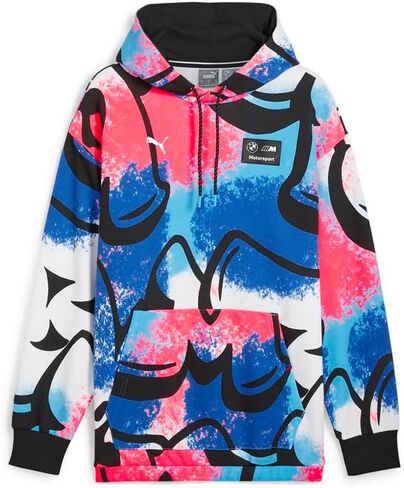 هودي بوما للرجال Bmw M Motorsport Neon Energy Graphic Hoodie ملابس خارجية كاجوال - متعدد in Kuwait