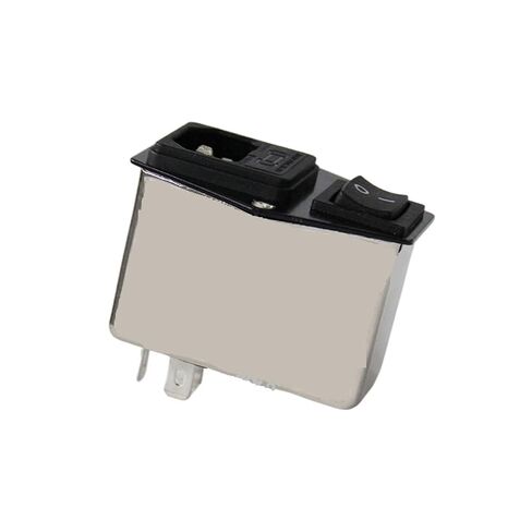 Power Filter Single Phase 220V 6A DL-6DZ2KR Switch Insurance Socket Type EMI Filter in Kuwait