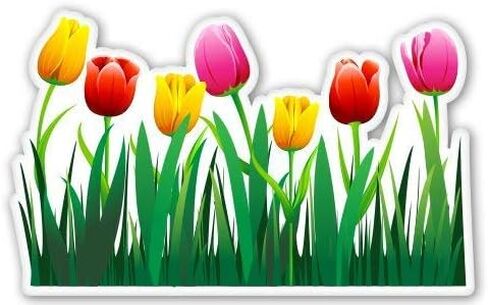 Tulips Golf Hat Clip with Magnetic Ball Marker in Kuwait