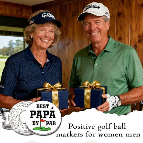 أفضل هدايا للأب من Par Fathers Day Golf للأب - قبعة جولف بمشبك على شكل قبعة هدية للرجال، إكسسوارات جولف مضحكة لعيد الأب في عيد ميلاد الأب من لاعبي الغولف للأب والأب من ابنة الابن in Kuwait