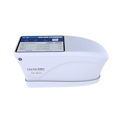 LS176 Handheld Spectrophotometers Colorimeter D/8° Whiteness and Yellowness Spectral Reflectance Curves Tester 8MM Automatic Correction in Kuwait