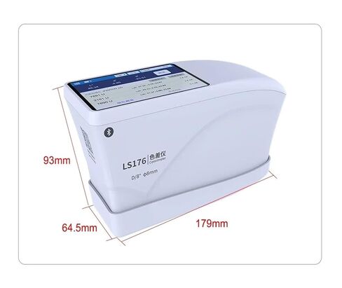 مقياس الألوان المحمول LS176 D/8 ° 400-700nm مقياس الطيف الضوئي الرقمي البياض والصفرة محلل الألوان 8 مللي متر التصحيح التلقائي in Kuwait