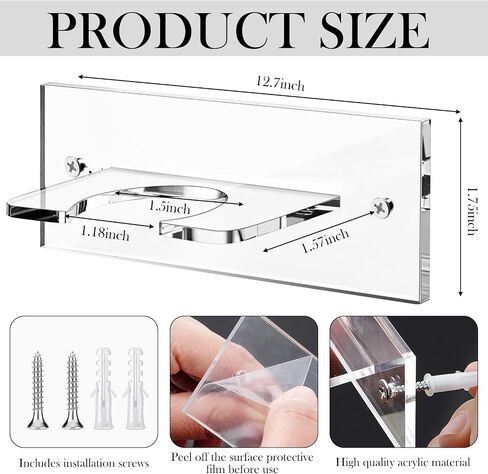 Novabright 2 Pack Baseball Bat Holder Acrylic Vertical Baseball Bat Rack Holder Wall Mount Softball Bats Display Wall Hanger for Organization Sports Decor in Kuwait