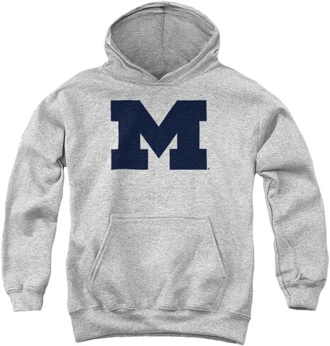 LOGOVISION University of Michigan Logo Youth Kids Boy/Girls Pull-Over Hoodie in Kuwait
