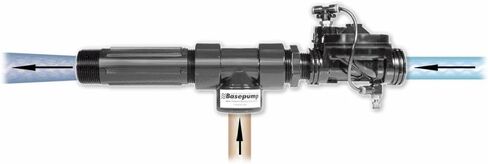 RB750 Water Powered Backup Sump Pump - Reliable Auto Sump Pump Backup System with High Water Alarm for Basement Flood Prevention - No Battery or Electricity Needed in Kuwait
