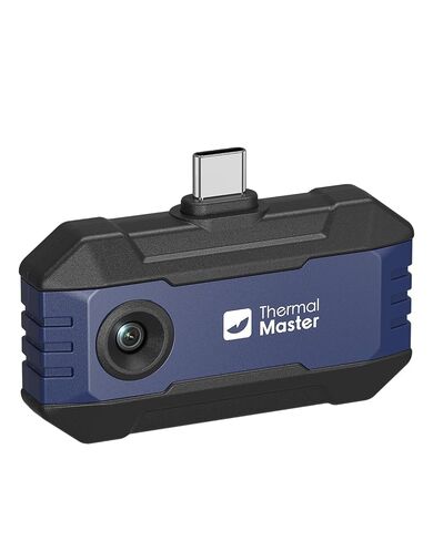 كاميرا حرارية من Thermal Master لأجهزة iPhone وAndroid USB-C، دقة IR 160x120 للمبتدئين، برتقالي in Kuwait