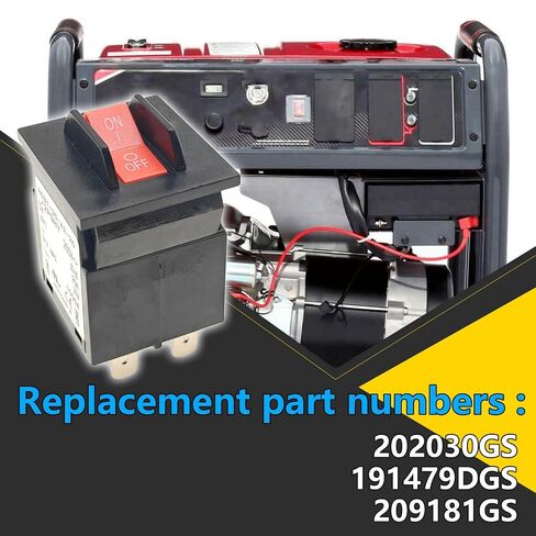 20 Amp Circuit Breaker – Compatible with Briggs & Stratton Engines & Generators – Replaces 202030GS, 191479DGS, 209181GS in Kuwait