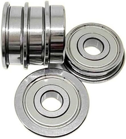 4PCS Miniature Flange Bearings MF128/MF148/F688/F698/F608/F628ZZ High Speed Flanged Ball Bearing(Open 8x14x4mm) in Saudi Arabia