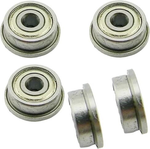 10pcs MF95 MF95ZZ Flange Bearing 5x9x3mm Miniature Deep Groove Ball Shielded Bearings MF95Z in Saudi Arabia