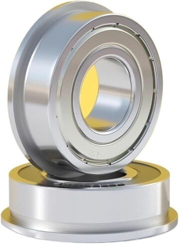 2 قطعة P4/P5 مصغرة محامل ذات حواف F6200/F6201/F6202/F6203/F6204/F6205-ZZ محمل شفة (F6200-ZZ/P4 10x30x9 مللي متر) in Saudi Arabia