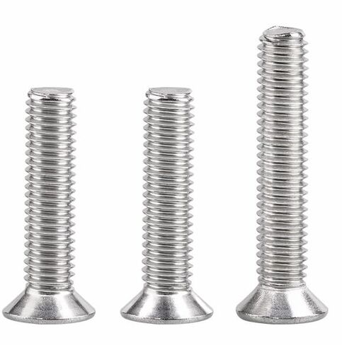100 قطعة M3.5-0.6x20mm براغي فيليبس المسطحة ذات الرأس الغاطس، برغي فيليبس المتقاطع، 304 من الفولاذ المقاوم للصدأ، مسامير تثبيت كاملة الخيط in Kuwait