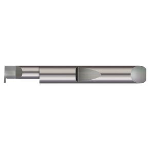 Micro 100 QRR-020-375-160 Grooving Tool - Retaining Ring - Quick Change, .020" Width, .030" Proj, .178" Min Bore Dia, 3/8" Max Bore Depth, .0662" Offset, 3/16" Shank Dia, 1-1/2" OAL, Uncoated in Kuwait