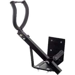 Wall-Mounted Alto/Tenor Saxophone Stand,Angle-Adjustable Saxophone Stand Holder Rack,with Padded Holder,Lightweight and Compact in Kuwait