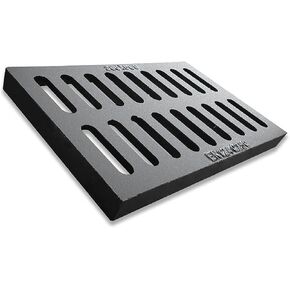 Heavy-Duty Cast Iron Drain Grate - Durable Black Square Outdoor Drain Cover for Garage, B Class Sewer Grate, 50x30x3cm, Weather-Resistant Drainage Solution in Kuwait
