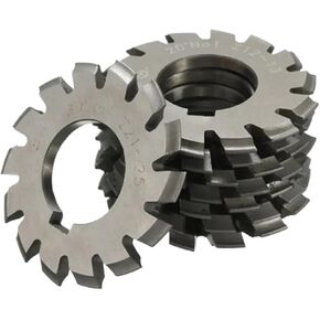 HSS Gear Mill Cutters 8PCS NO.1-NO.8 DP24 DP22 DP20 DP18 DP16 DP14 DP12 DP10 DP8 Modulus PA14.5 Degrees HSS Gear Milling Cuttering Gear Cutting Tools(DP16 1-8 8pcs) in Saudi Arabia