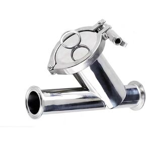 2" Tri Clamp 64MM Pipe Filter Inline Y Strainer Filter With Clamp 100 Mesh Stainless Steel 316 in Saudi Arabia