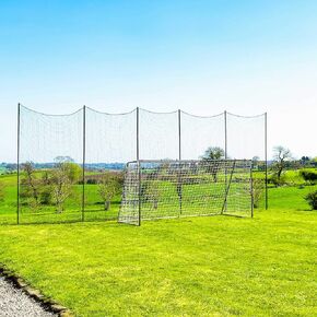 أوقف تلك الكرة™ Backstop Net Systems | شبكة وأعمدة إيقاف الكرات الرياضية المتعددة - خيارات منبثقة وقائمة بذاتها ومقبس [7 أحجام] in Kuwait