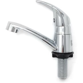 Office Basin Lavatory 4/5 Thread Dial Single Hole Cold Faucet Tap [N110] ADA in Saudi Arabia
