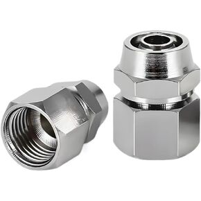 Copper Pneumatic Fittings Fitting PLF OD 4 6 8 10 12mm Thread 1/8 3/8 1/2" 1/4" Connector Hose Tube Connectors 1Pcs(8-04 (8mm-1l2)) in Kuwait