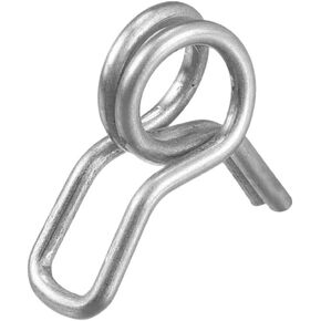 Wire Spring Hose Clamps, 304 Stainless Steel Hose Fuel Line Silicone Tube Spring Clips(5mm 20pcs) in Kuwait