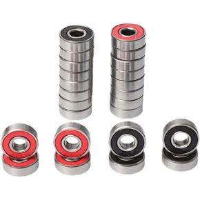 16Pcs ABEC-7 608 2RS Skate Skateboards Scooters Bearings Inliner Parts in Kuwait