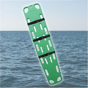 Emergency Spine Board Stretcher - 6ft Lightweight Lifeguard Backboard with Straps, Patient Transport & Immobilization, First Aid Rescue Equipment, Green, Durable & Portable in Kuwait