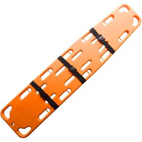 Lightweight Spine Board Stretcher - Emergency Rescue Backboard for & Patient Transport, Portable Immobilization Orange PE Plastic Ambulance Stretcher in Kuwait