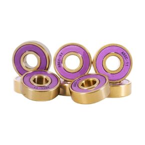 608 2RS Titanium Chrome Steel Bearings 80PCS Skateboard Fancy Bearing Roller Bearing MS2303-1 in Saudi Arabia