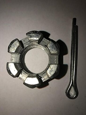 Rotary Cutter Tailwheel Axle Bolt with Nut & Pin 24mm x 186mm in Kuwait