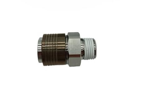 1pc Stainless Steel with Check Valve Plug seat KKA6S/6P-03M/04M/06M-1/03F/04F/06F-1 | KKA6P-03M in Kuwait