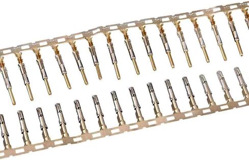 3Pin موصل سيارة الطاقة الجديدة العقص محطة غطاء خلفي معدني مستقيم التوصيل المقبس مع 3 محطات الذكور والإناث in Kuwait