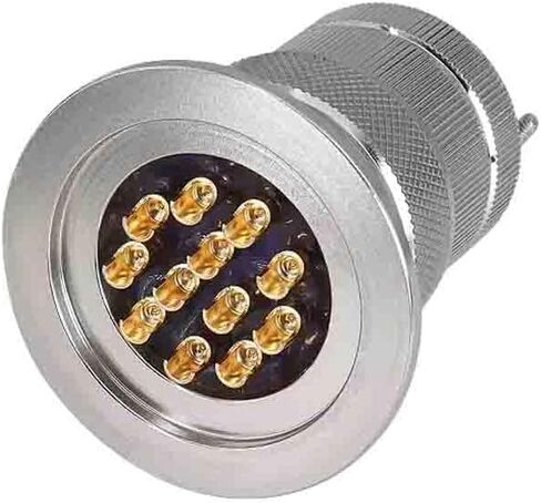 موصل طيران مختوم KF40-12 12 دبوس زجاجي ذكر وأنثى للتوصيل بالفراغ in Kuwait
