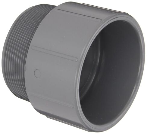 Spears 836-C Series CPVC Pipe Fitting, Adapter, Schedule 80, 2" Socket x NPT Male in Saudi Arabia