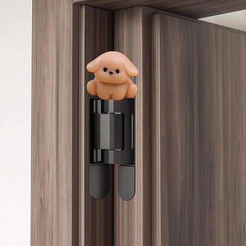 Hinge Heads Decorative Topper Set 5PCS, Home Decoration,Magnetic Hinge Head Toppers Door Hinge, Cute Mini Creative Five Types of Small Dog Resin Ornaments in Kuwait