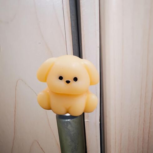 Hinge Heads Decorative Topper Set 5PCS, Home Decoration,Magnetic Hinge Head Toppers Door Hinge, Cute Mini Creative Five Types of Small Dog Resin Ornaments in Kuwait