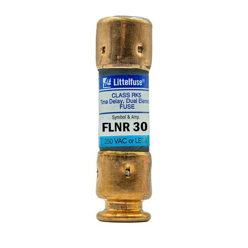 5-Pack New FLNR 30 FLNR-30A 250Vac Time Delay Fuse,FLNR-30 Current Limiting Class RK5 Cartridge Fuse in Kuwait