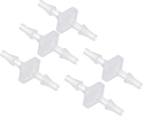 Pack of 5 Plastic Hose Barb Fittings 1/16" Hose Barb to 1/16" Fittings in Kuwait