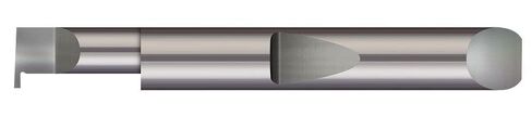 Micro 100 QRR-020-375-160 Grooving Tool - Retaining Ring - Quick Change, .020" Width, .030" Proj, .178" Min Bore Dia, 3/8" Max Bore Depth, .0662" Offset, 3/16" Shank Dia, 1-1/2" OAL, Uncoated in Kuwait