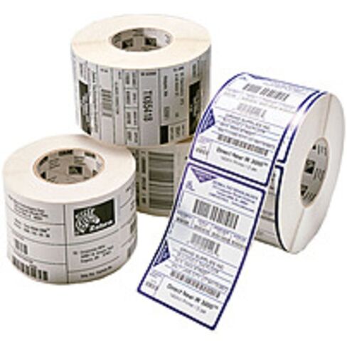ملصق ورق Zebra Technologies 800322-125 Z-Select 4000D، حراري مباشر، مثقوب، 2.25 بوصة × 1.25 بوصة، 1 بوصة، 2 بوصة OD (لفة 260، علبة مكونة من 12 لفة) (عبوة من 12) | حراري مباشر، مثقوب، 2.25 بوصة × 1.25 بوصة، 1 بوصة أساسية، 2 بوصة OD (لفة 260، علبة بها 12 لف in Kuwait
