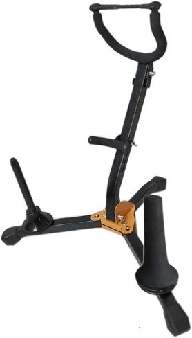 Alto/Tenor Saxophone Stand,3-in-1 Multi-Purpose Combination Saxophone Stands,with Detachable Flute Clarinet Holders,Lightweight Compact for Live Performance Travel(Style2) in Kuwait