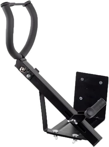 Wall-Mounted Alto/Tenor Saxophone Stand,Angle-Adjustable Saxophone Stand Holder Rack,with Padded Holder,Lightweight and Compact in Kuwait